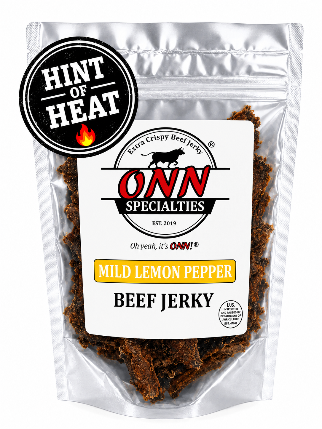 Mild Lemon Pepper Beef Jerky