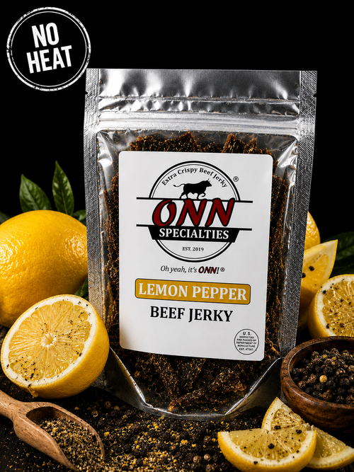 Lemon Pepper Beef Jerky