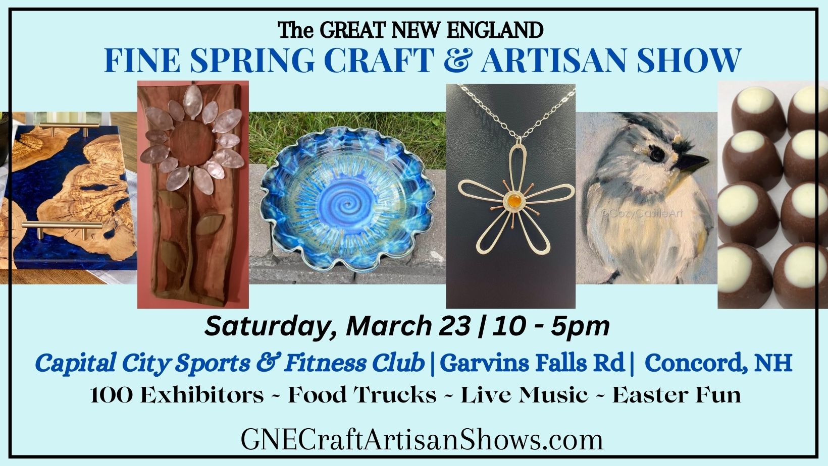 2024 Spring GNE FIne Craft Artisan show