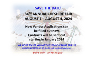 Cheshire Fair 2024